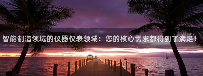 试玩cq9电子跳高高：智能制造领域的仪器仪表领域：您的核心需