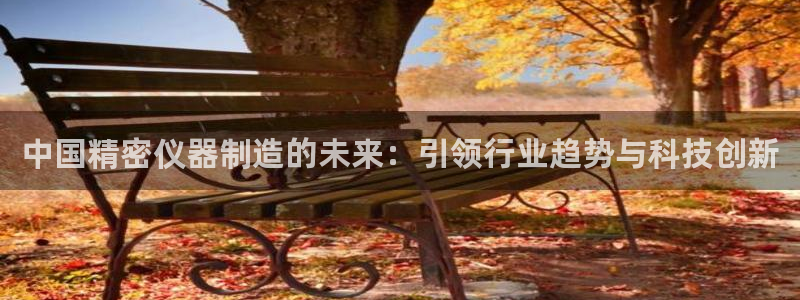 cq9电子能卡：中国精密仪器制造的未来：引领行业趋势与科技创