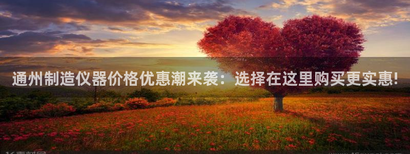 cq9电子爆发视频：通州制造仪器价格优惠潮来袭：选择在这里购