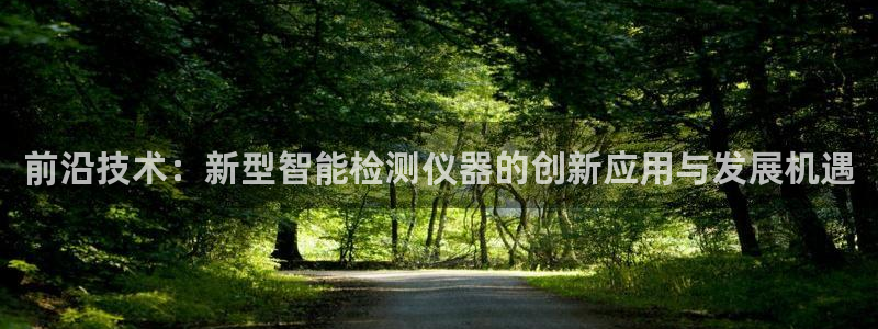 cq9电子跳高高诀窍：前沿技术：新型智能检测仪器的创新应用与