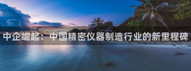 最全cq9电子平台：中企崛起：中国精密仪器制造行业的新里程碑