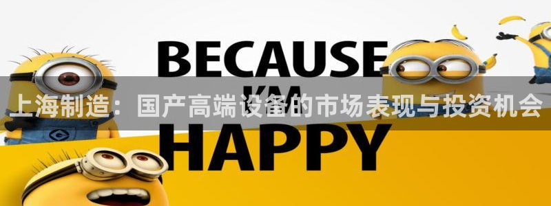 cq9电子双飞大奖：上海制造：国产高端设备的市场表现与投资机