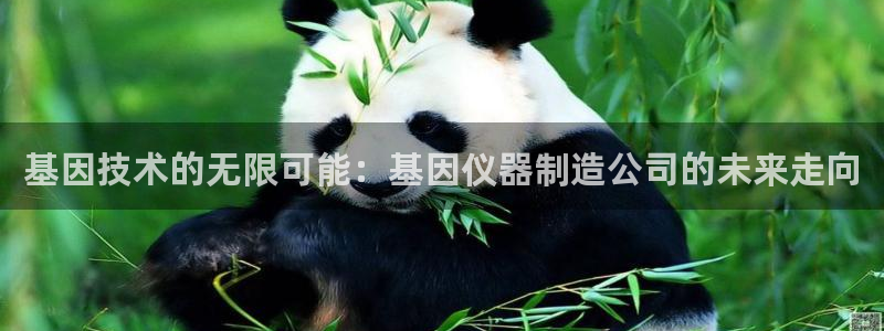 cq9电子冰之女皇：基因技术的无限可能：基因仪器制造公司的未